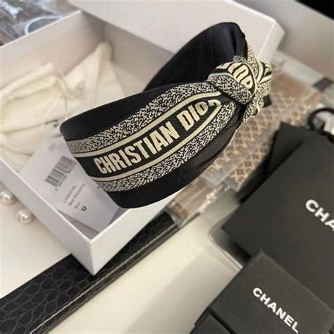 dior hair band|christian dior headbands.